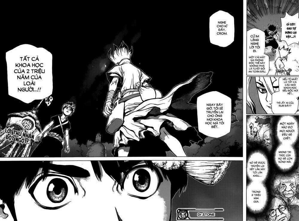 Dr.stone - Hồi Sinh Thế Giới Chapter 30 trang 19