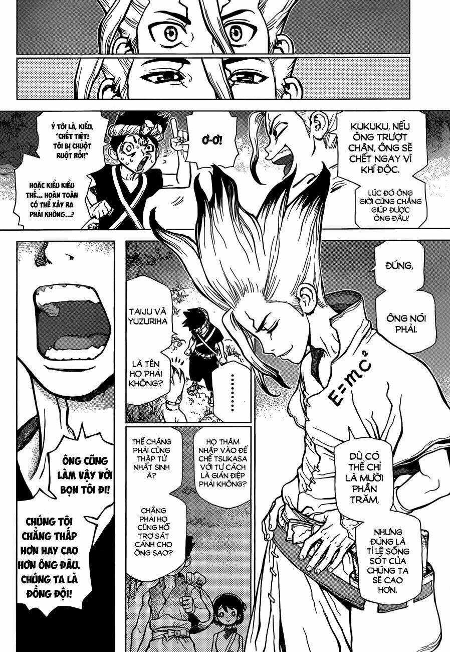 Dr.stone - Hồi Sinh Thế Giới Chapter 31 trang 11