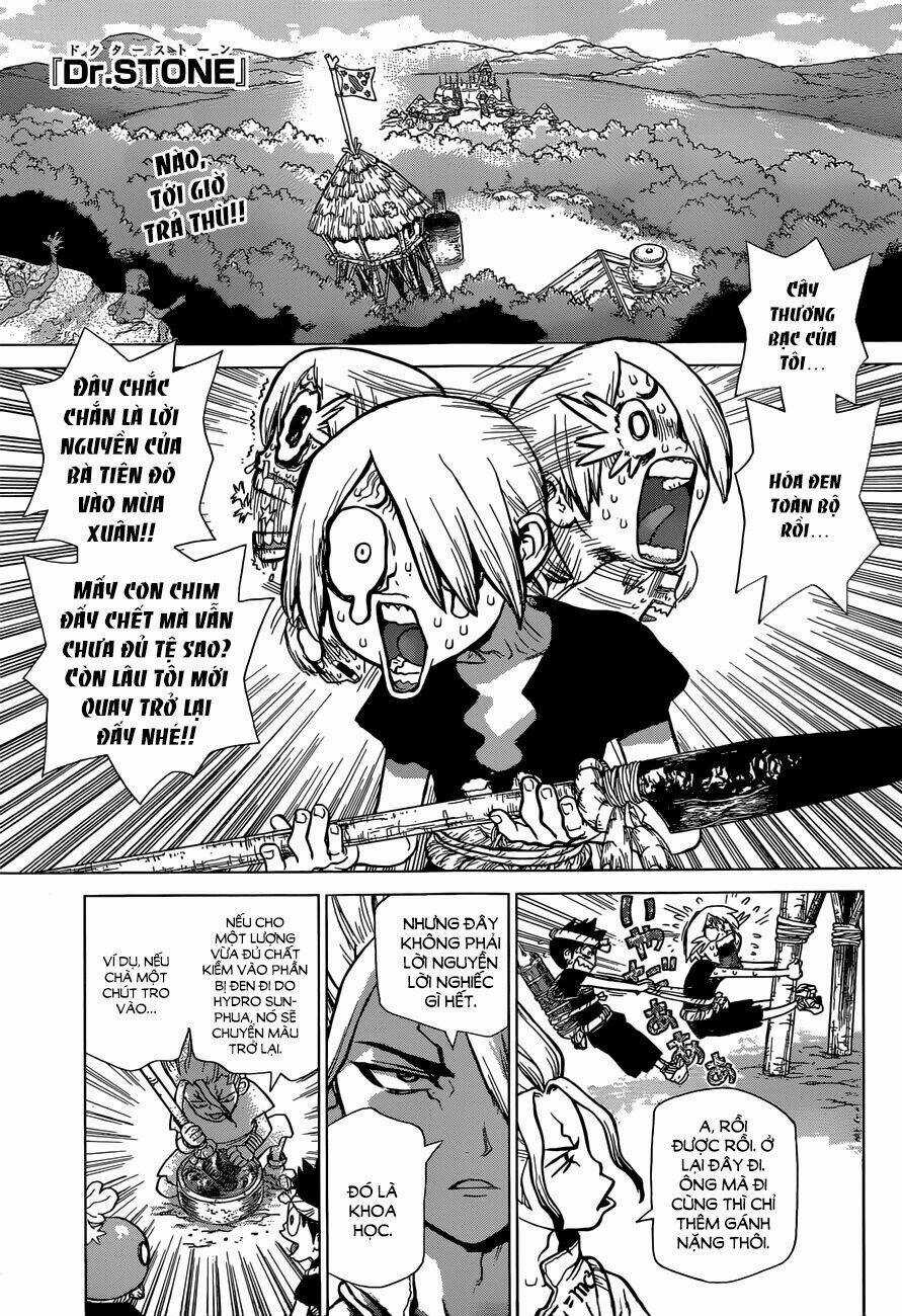 Dr.stone - Hồi Sinh Thế Giới Chapter 32 trang 1