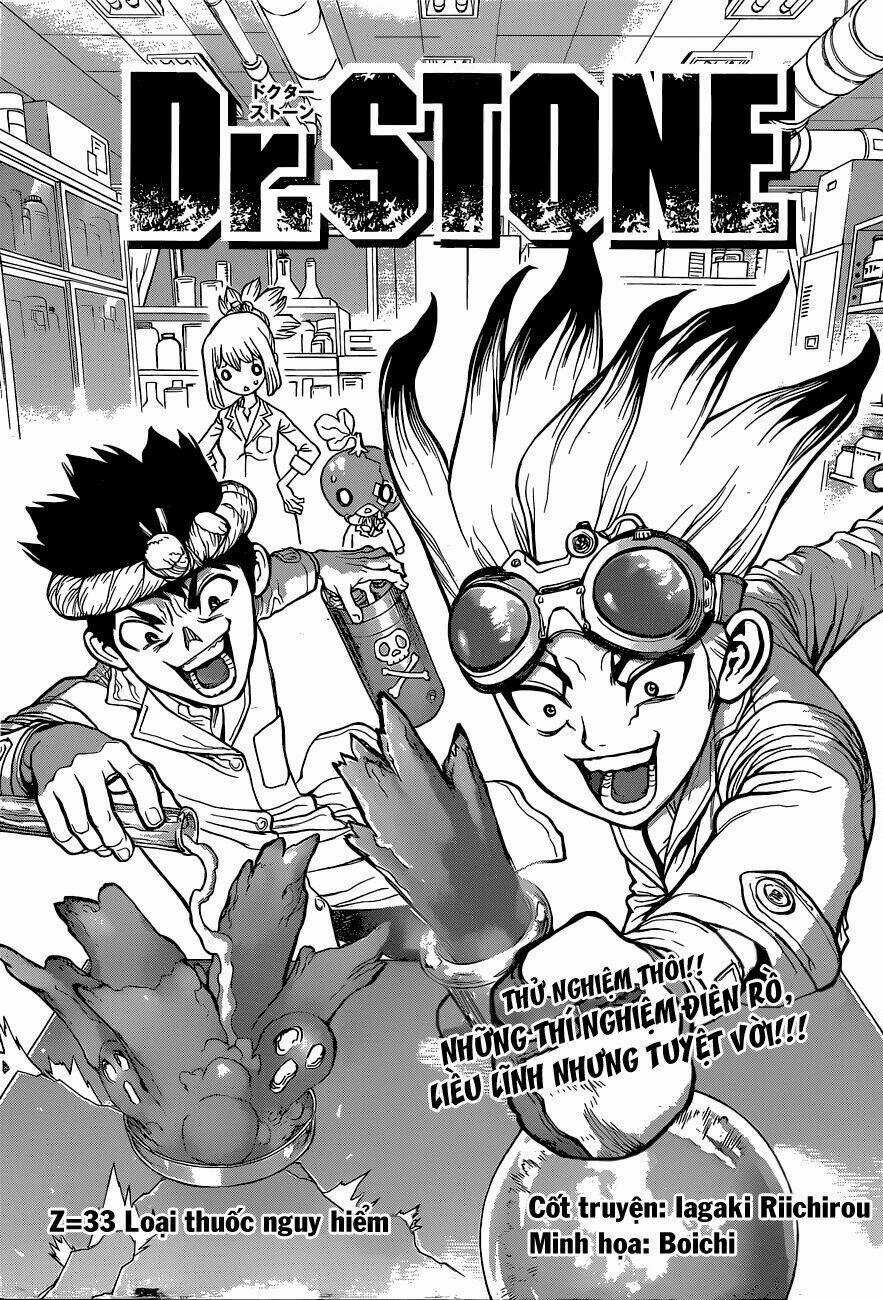Dr.stone - Hồi Sinh Thế Giới Chapter 33 trang 3