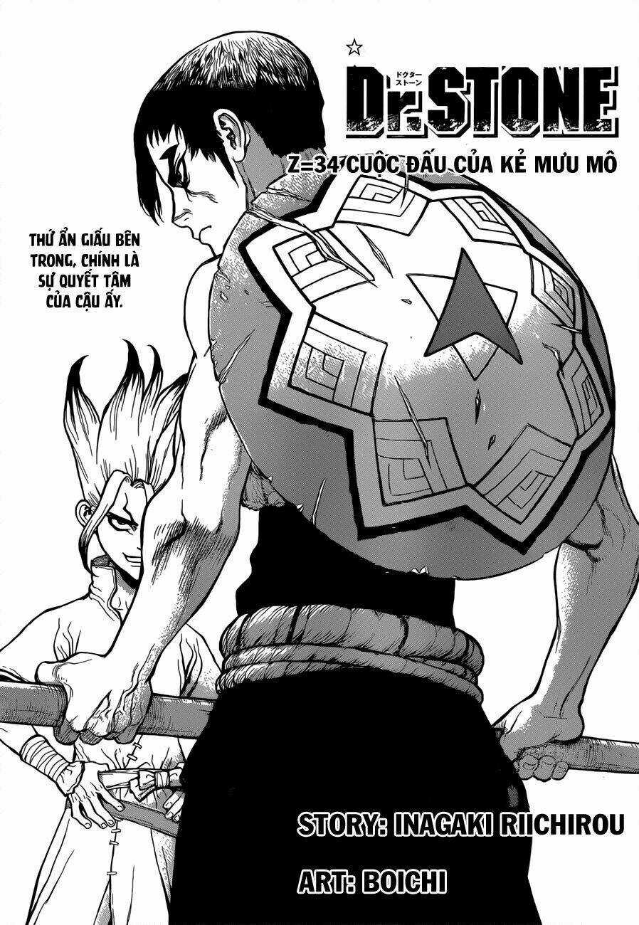 Dr.stone - Hồi Sinh Thế Giới Chapter 34 trang 1