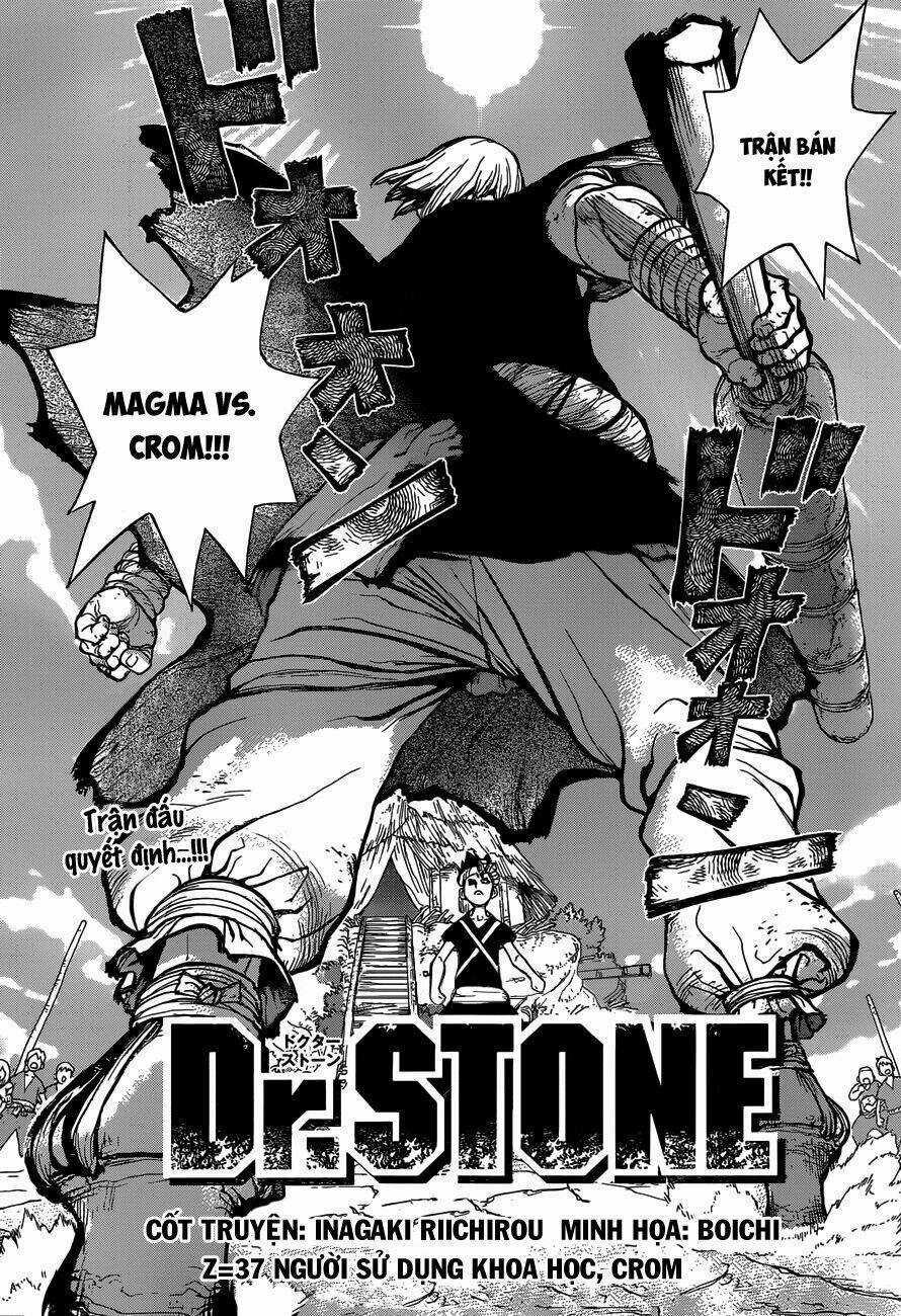 Dr.stone - Hồi Sinh Thế Giới Chapter 37 trang 7