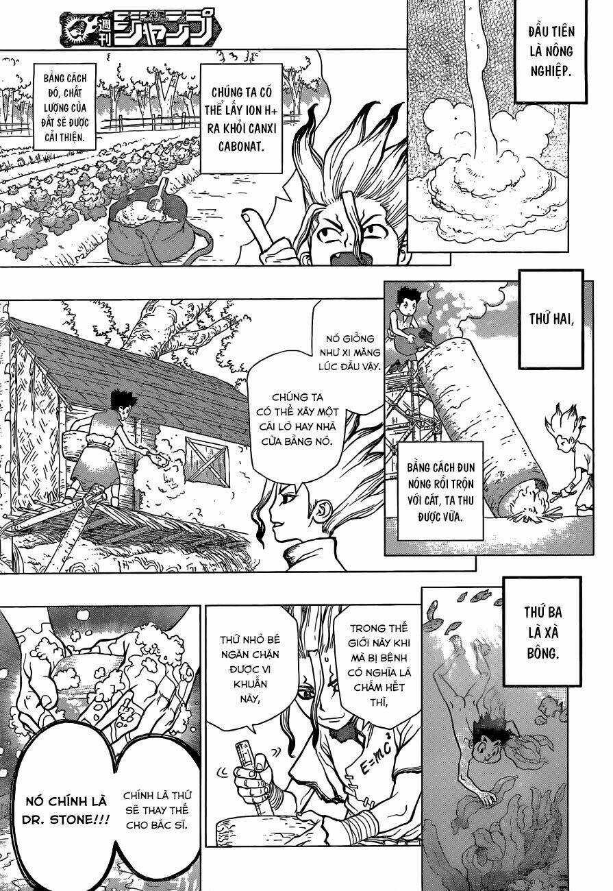 Dr.stone - Hồi Sinh Thế Giới Chapter 4 trang 12