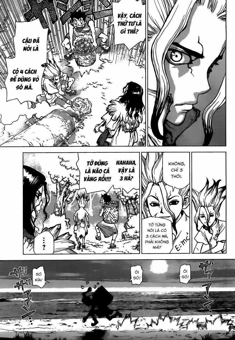 Dr.stone - Hồi Sinh Thế Giới Chapter 4 trang 14