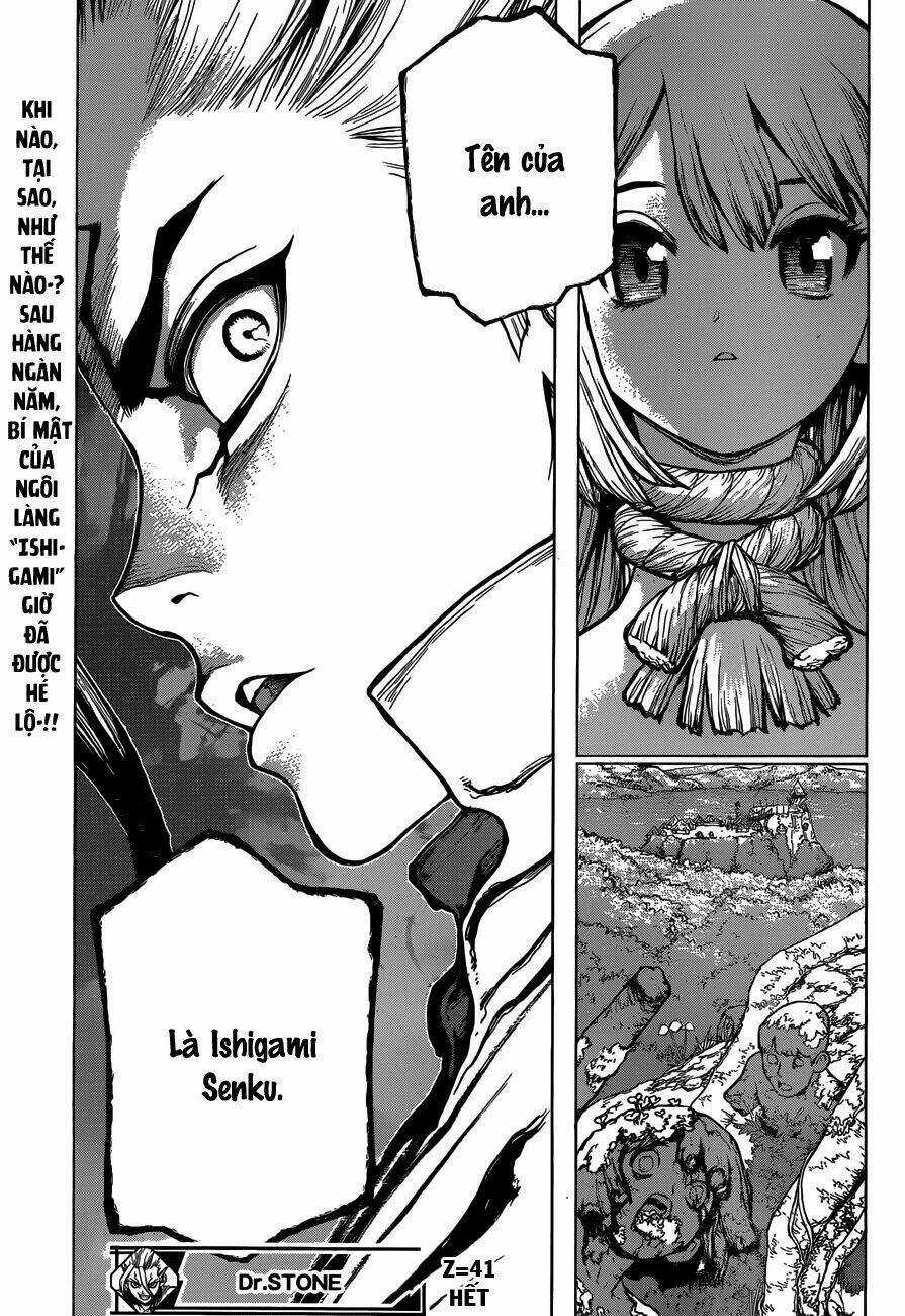 Dr.stone - Hồi Sinh Thế Giới Chapter 41 trang 18