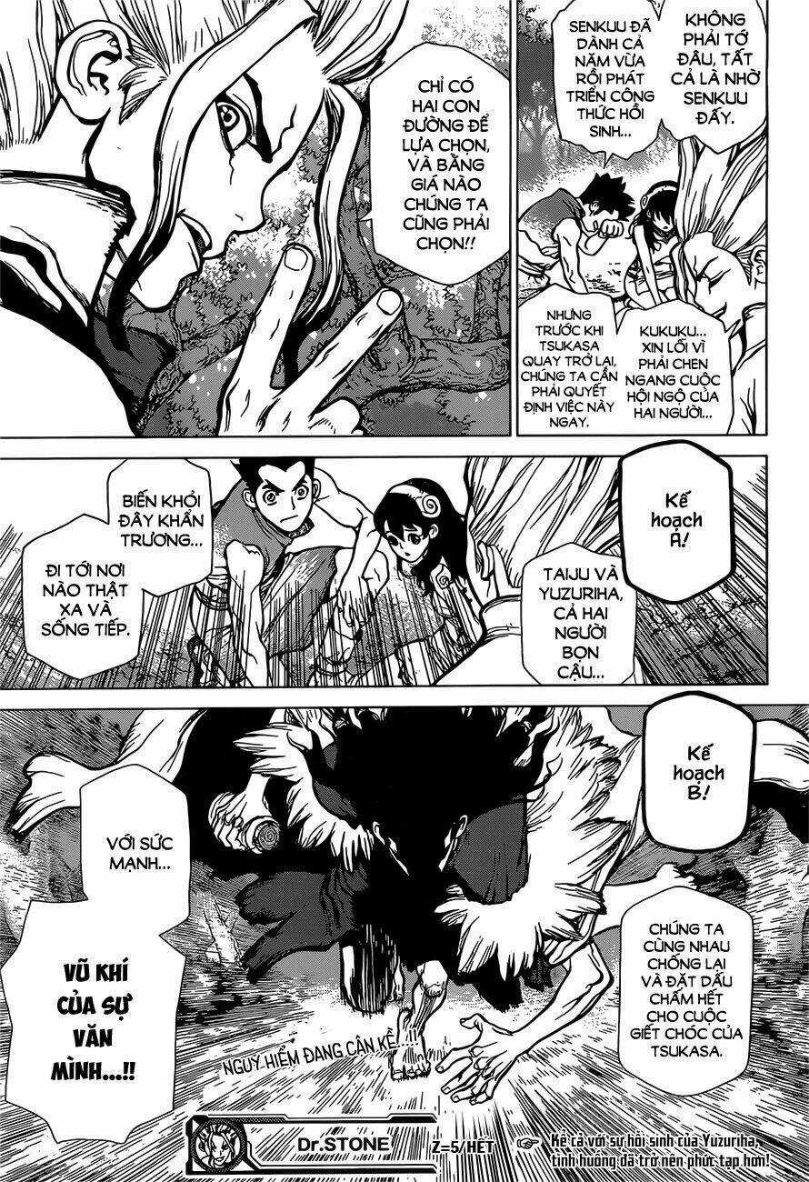 Dr.stone - Hồi Sinh Thế Giới Chapter 5 trang 17