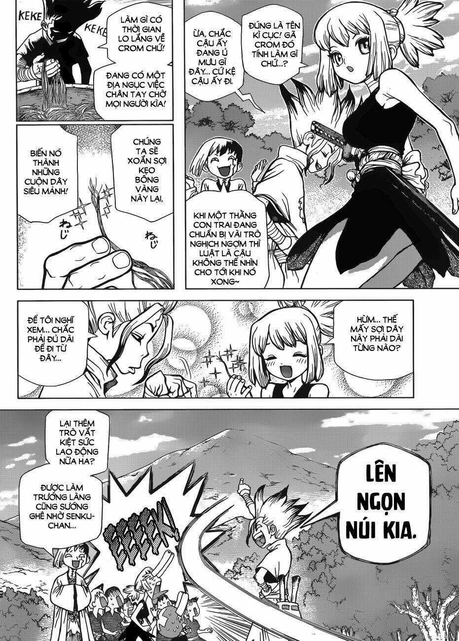 Dr.stone - Hồi Sinh Thế Giới Chapter 52 trang 14