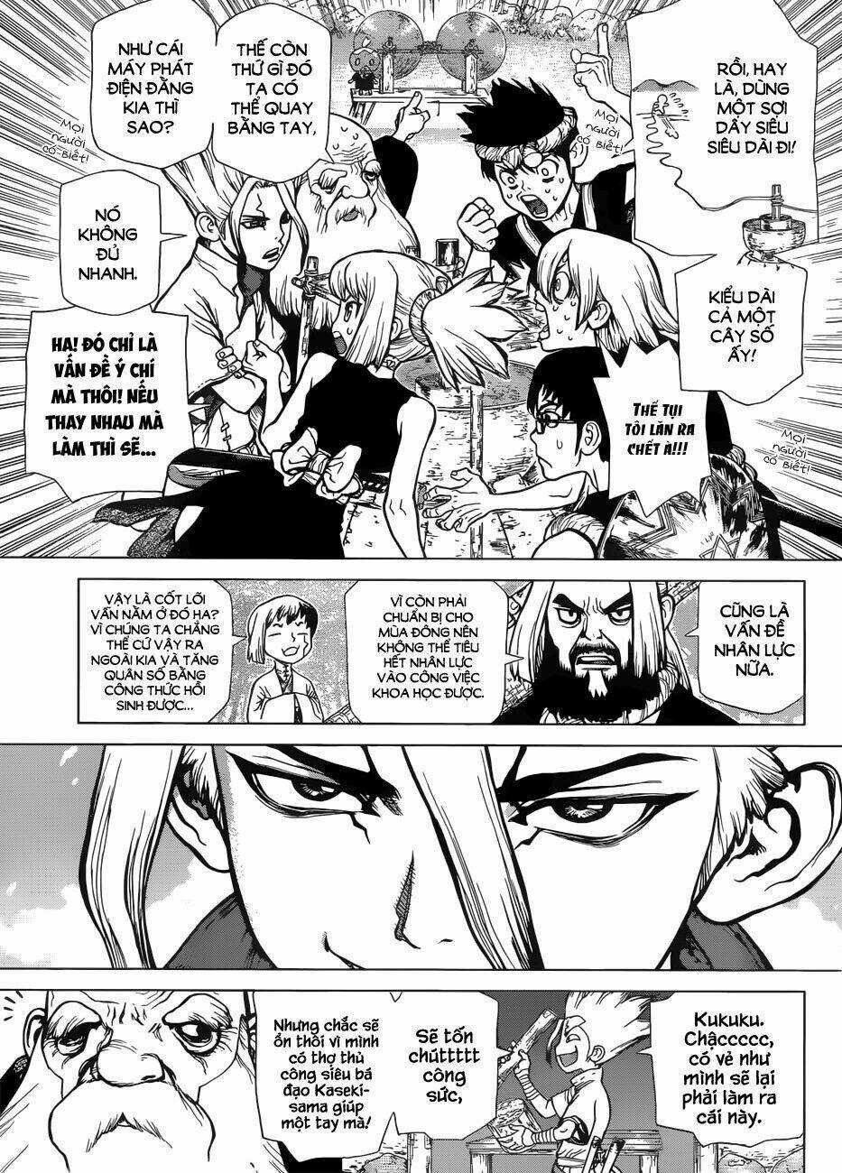 Dr.stone - Hồi Sinh Thế Giới Chapter 52 trang 9
