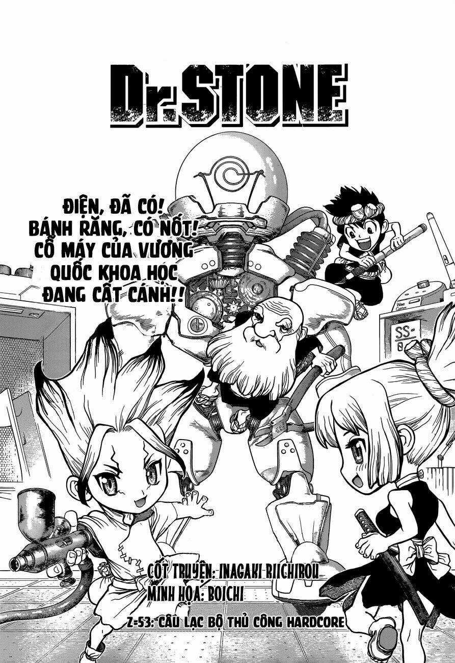 Dr.stone - Hồi Sinh Thế Giới Chapter 53 trang 1