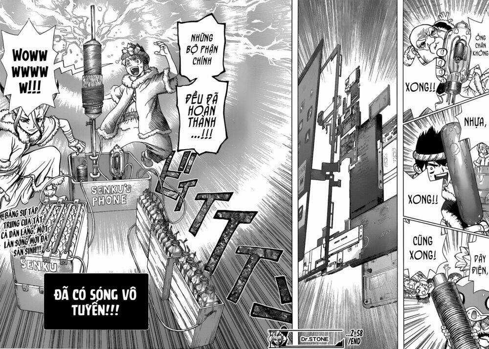 Dr.stone - Hồi Sinh Thế Giới Chapter 58 trang 18