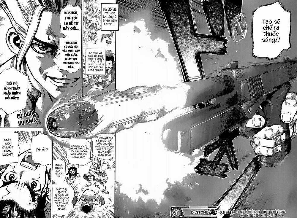Dr.stone - Hồi Sinh Thế Giới Chapter 6 trang 16