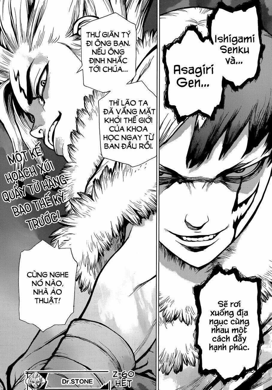 Dr.stone - Hồi Sinh Thế Giới Chapter 60 trang 18