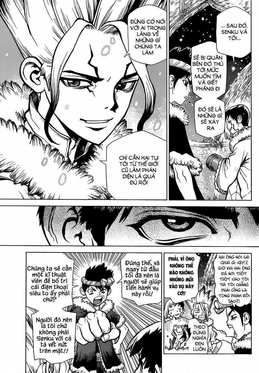 Dr.stone - Hồi Sinh Thế Giới Chapter 61 trang 10