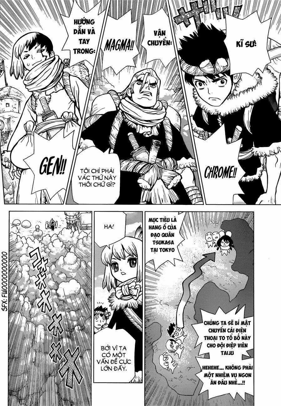Dr.stone - Hồi Sinh Thế Giới Chapter 61 trang 12