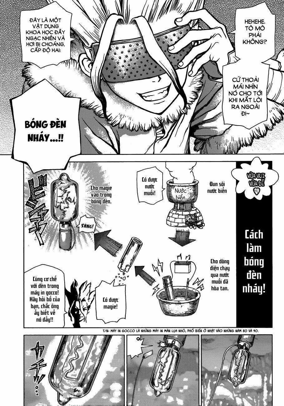 Dr.stone - Hồi Sinh Thế Giới Chapter 62 trang 10