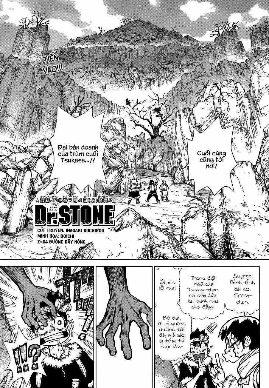 Dr.stone - Hồi Sinh Thế Giới Chapter 64 trang 1