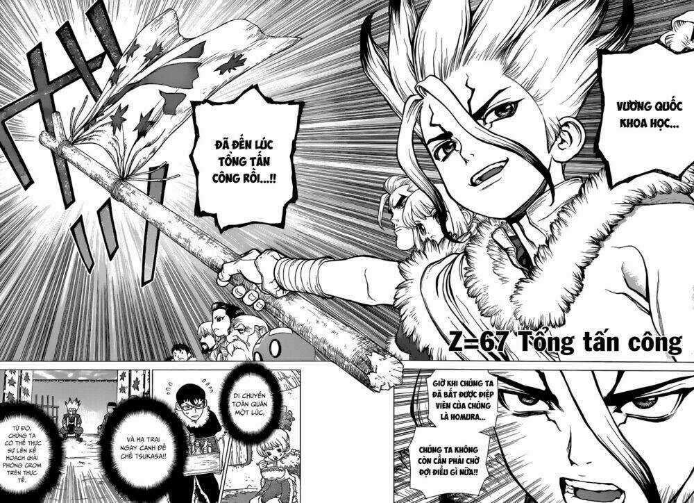 Dr.stone - Hồi Sinh Thế Giới Chapter 67 trang 15
