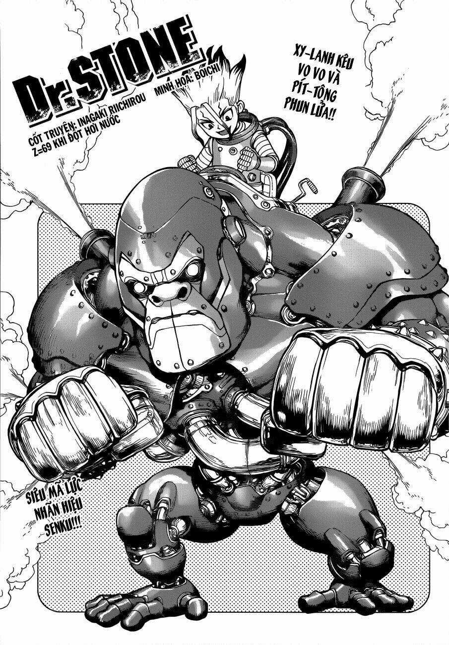 Dr.stone - Hồi Sinh Thế Giới Chapter 69 trang 3