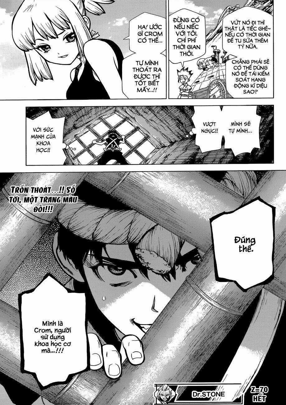 Dr.stone - Hồi Sinh Thế Giới Chapter 70 trang 18