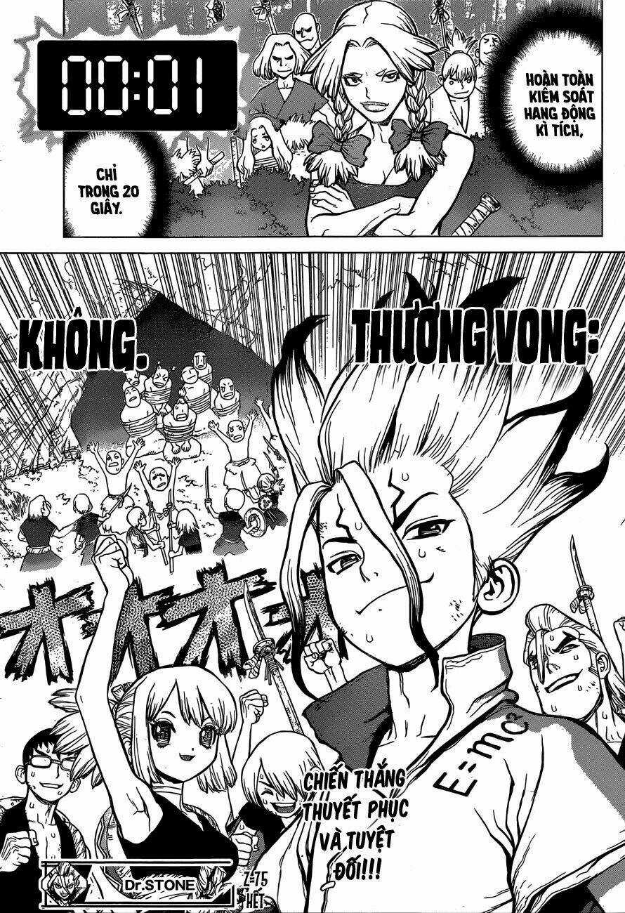 Dr.stone - Hồi Sinh Thế Giới Chapter 75 trang 16