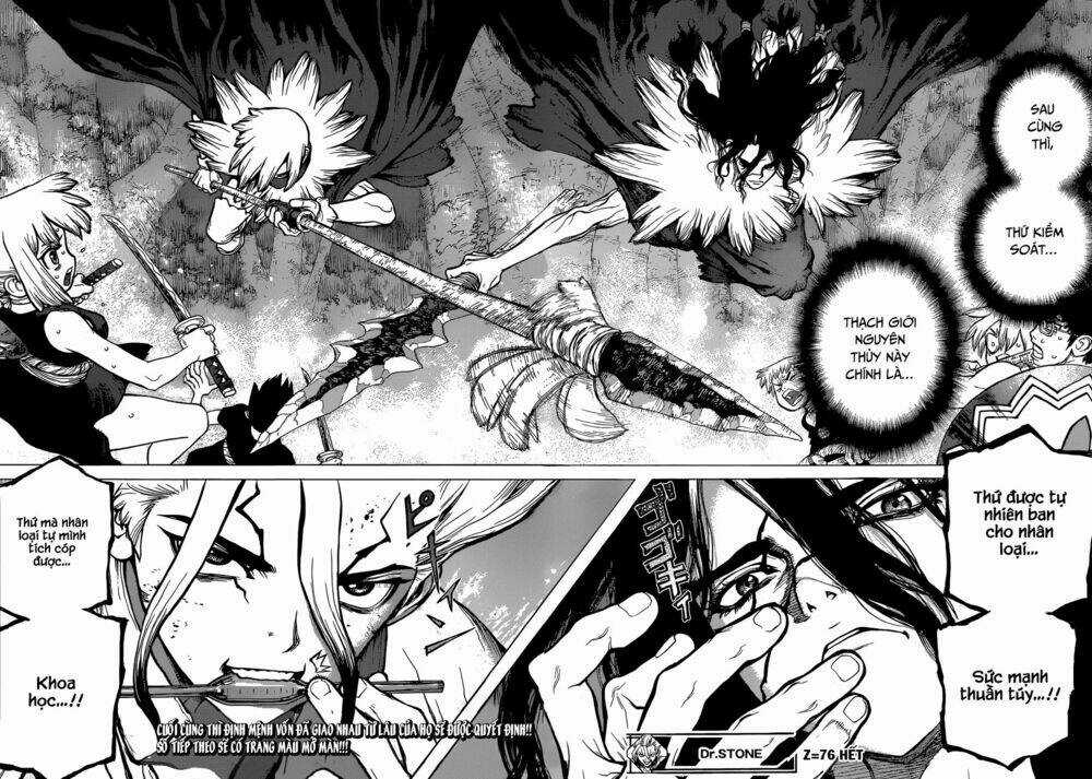 Dr.stone - Hồi Sinh Thế Giới Chapter 76 trang 16