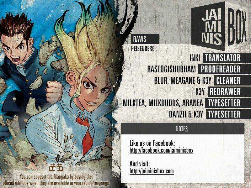 Dr.stone - Hồi Sinh Thế Giới Chapter 8 trang 2