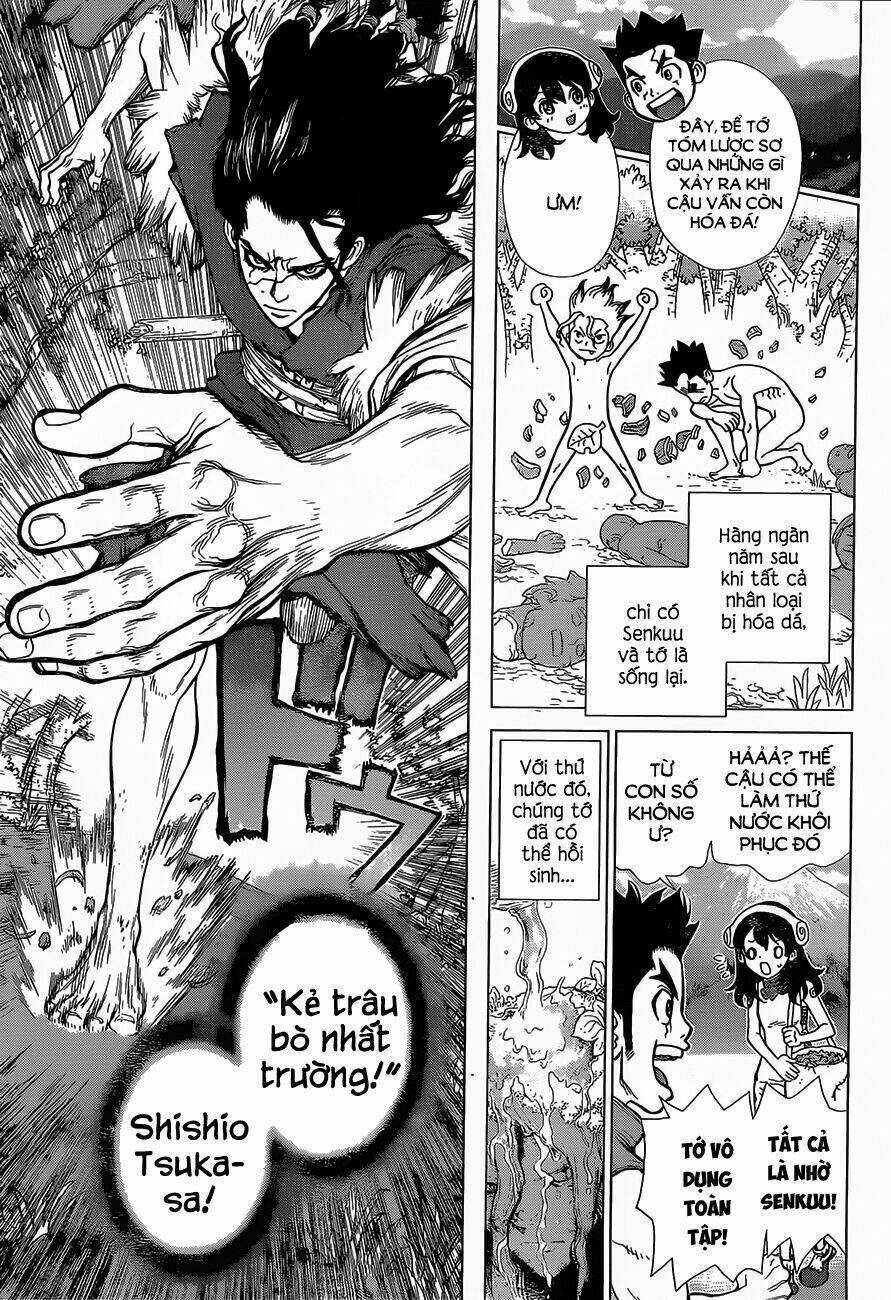 Dr.stone - Hồi Sinh Thế Giới Chapter 8 trang 6