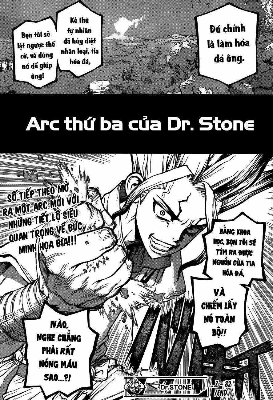 Dr.stone - Hồi Sinh Thế Giới Chapter 82 trang 18
