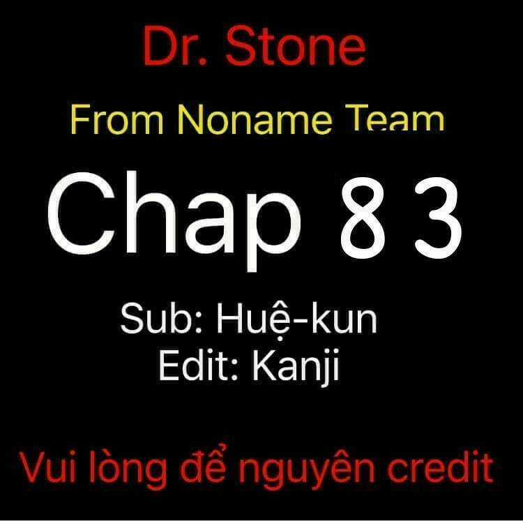 Dr.stone - Hồi Sinh Thế Giới Chapter 83 trang 0