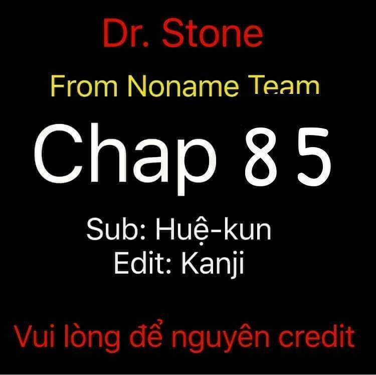 Dr.stone - Hồi Sinh Thế Giới Chapter 85 trang 0