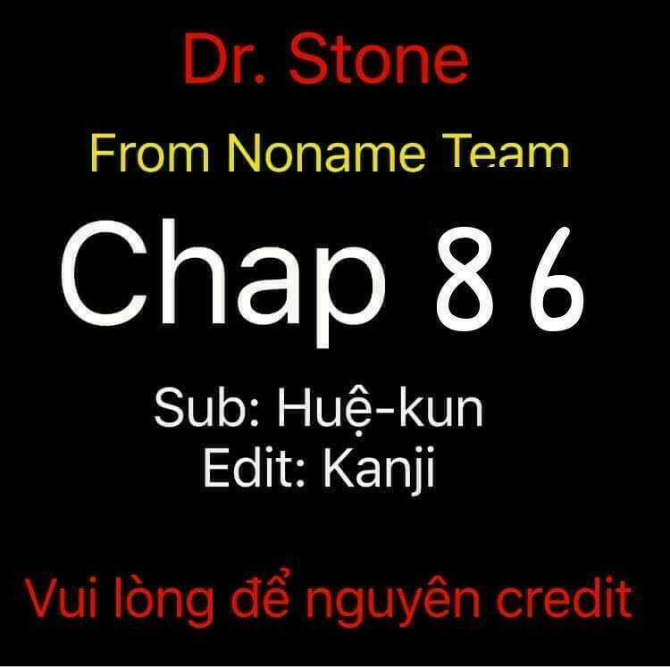 Dr.stone - Hồi Sinh Thế Giới Chapter 86 trang 0