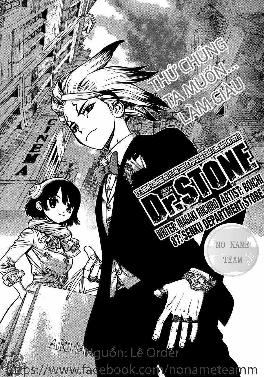 Dr.stone - Hồi Sinh Thế Giới Chapter 87 trang 0