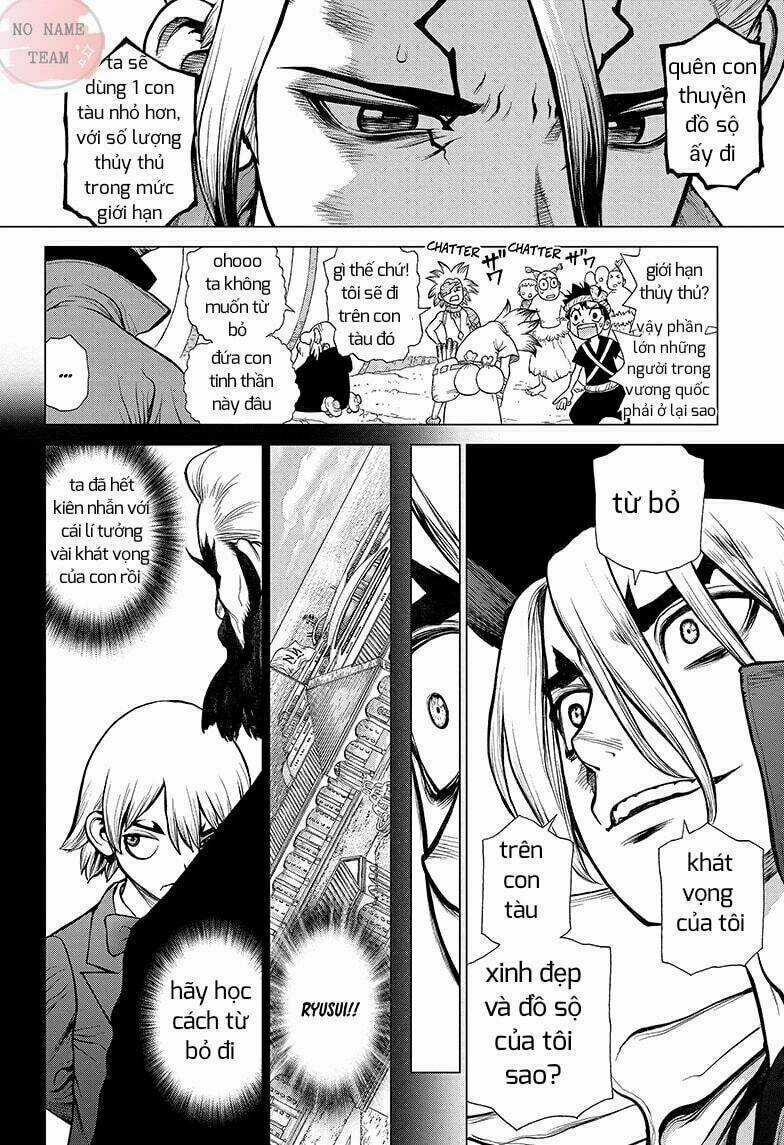 Dr.stone - Hồi Sinh Thế Giới Chapter 98 trang 9