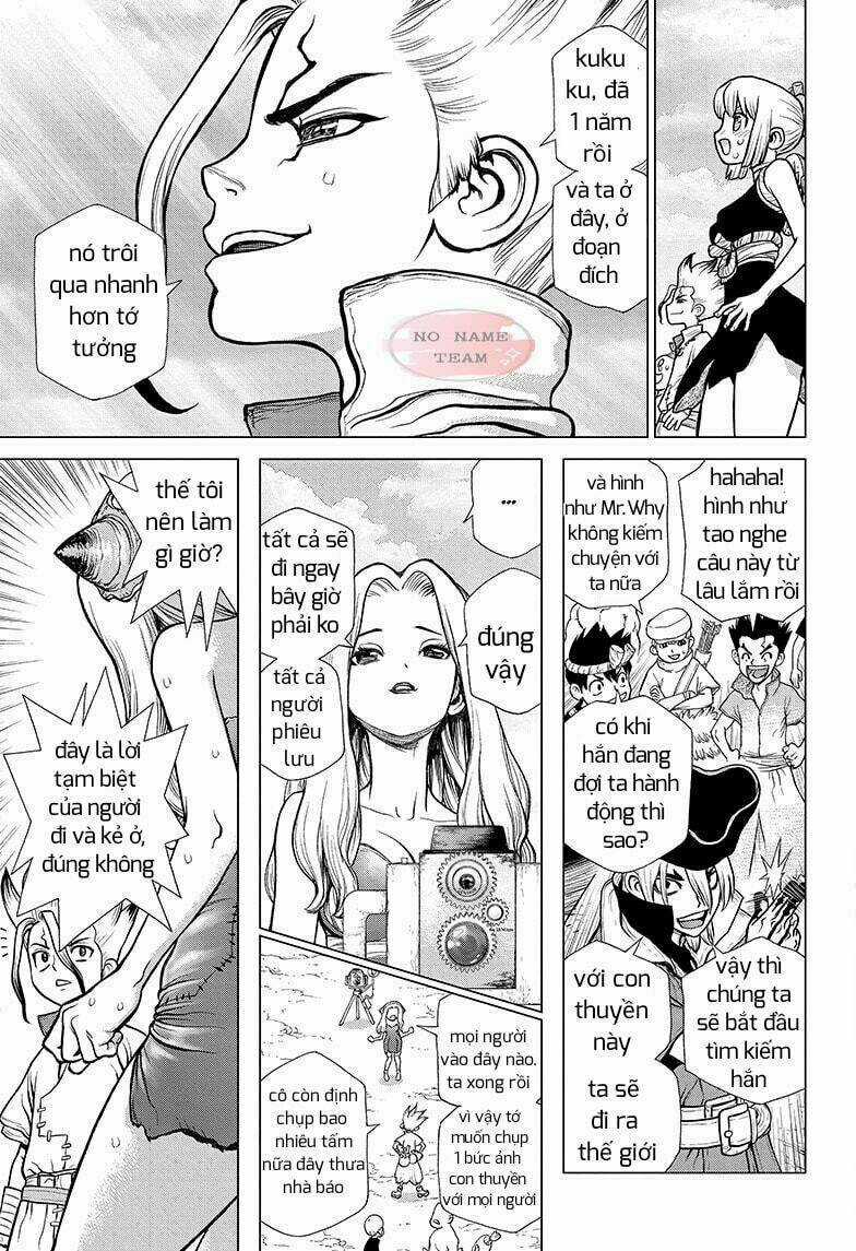 Dr.stone - Hồi Sinh Thế Giới Chapter 99 trang 13