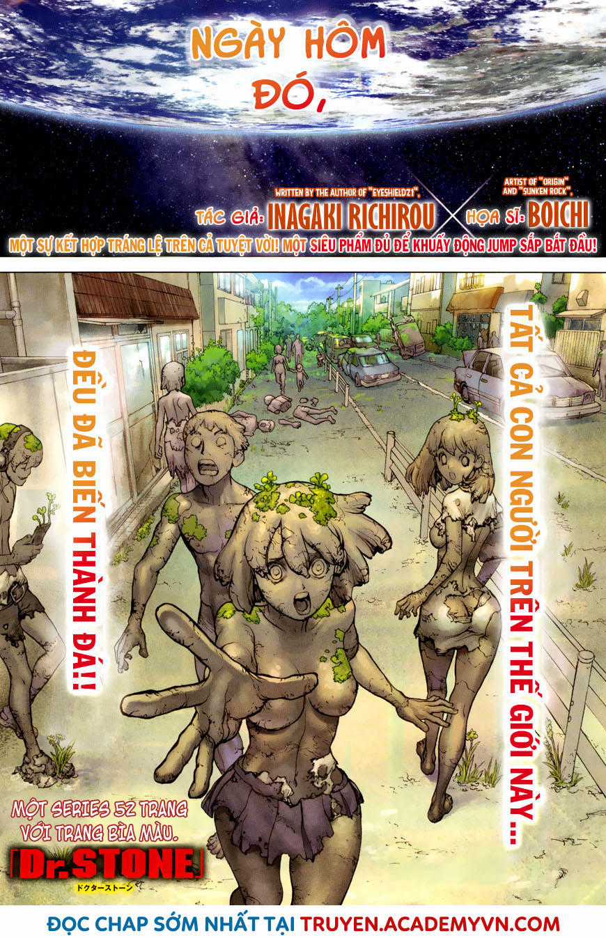 Dr.stone Chapter 1 trang 3