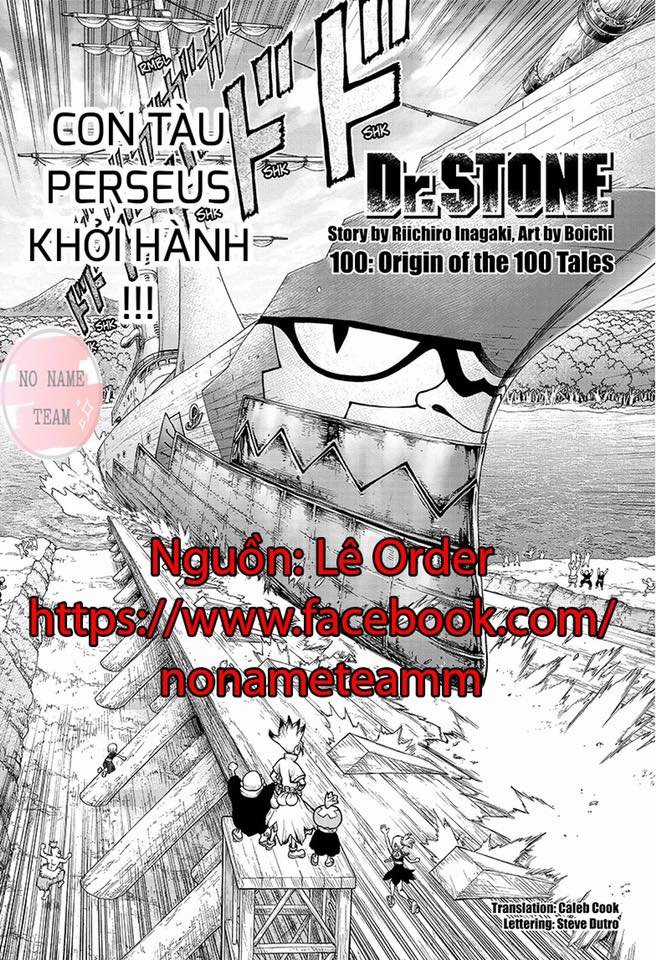 Dr.stone Chapter 100 trang 1
