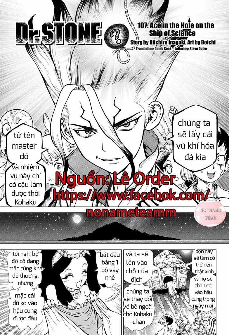 Dr.stone Chapter 107 trang 1