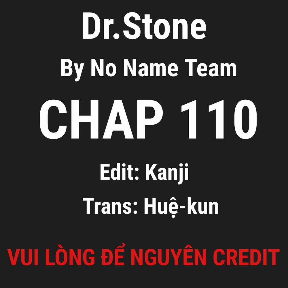 Dr.stone Chapter 110 trang 0