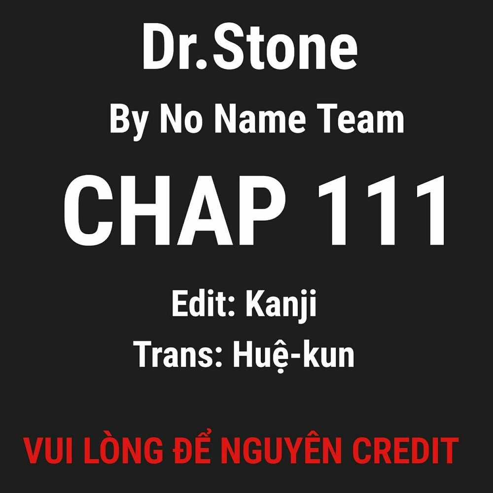 Dr.stone Chapter 111 trang 0