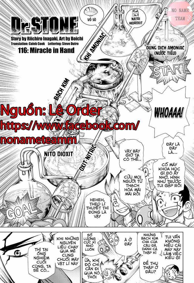 Dr.stone Chapter 116 trang 1