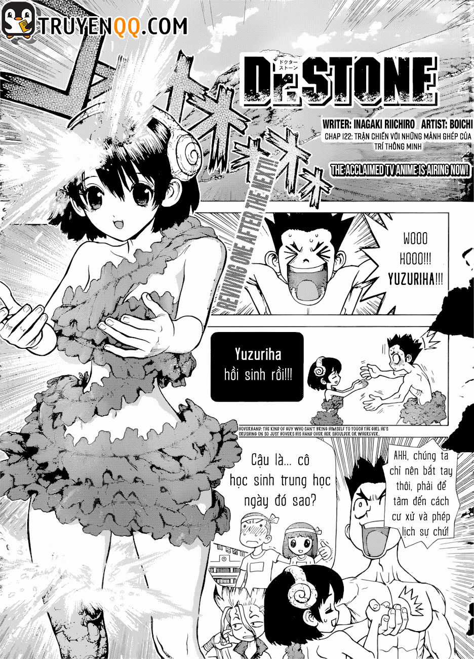 Dr.stone Chapter 122 trang 0