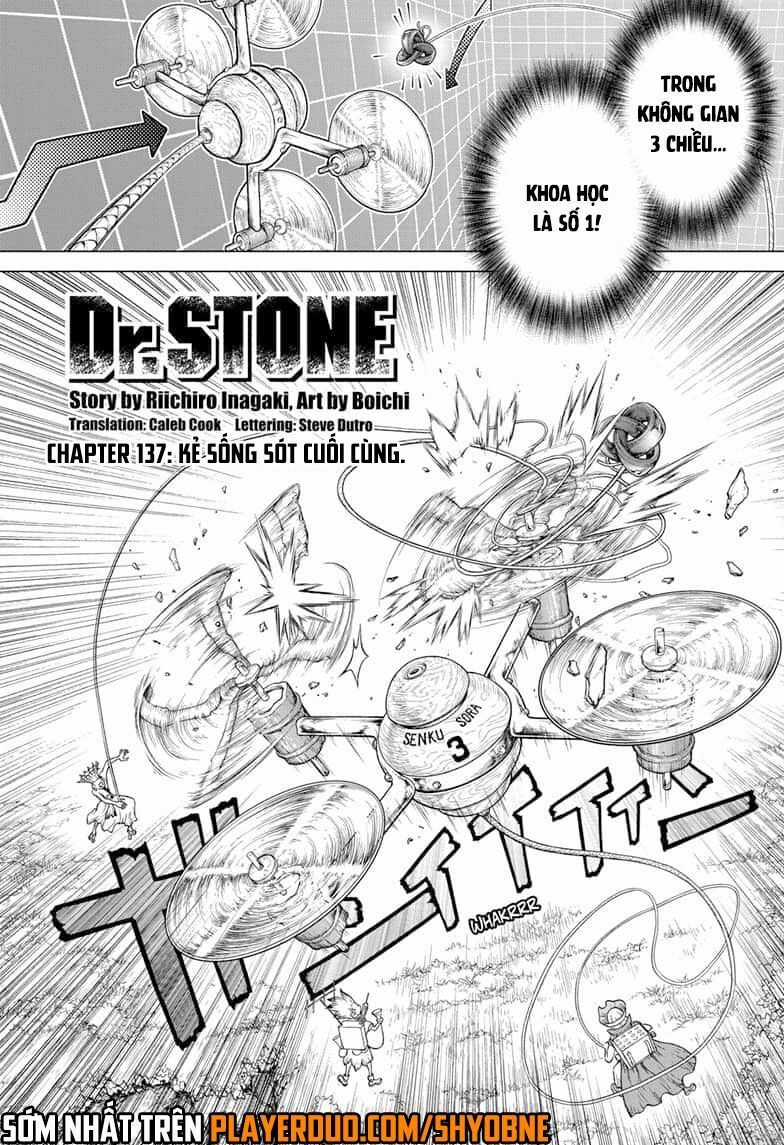 Dr.stone Chapter 137 trang 1