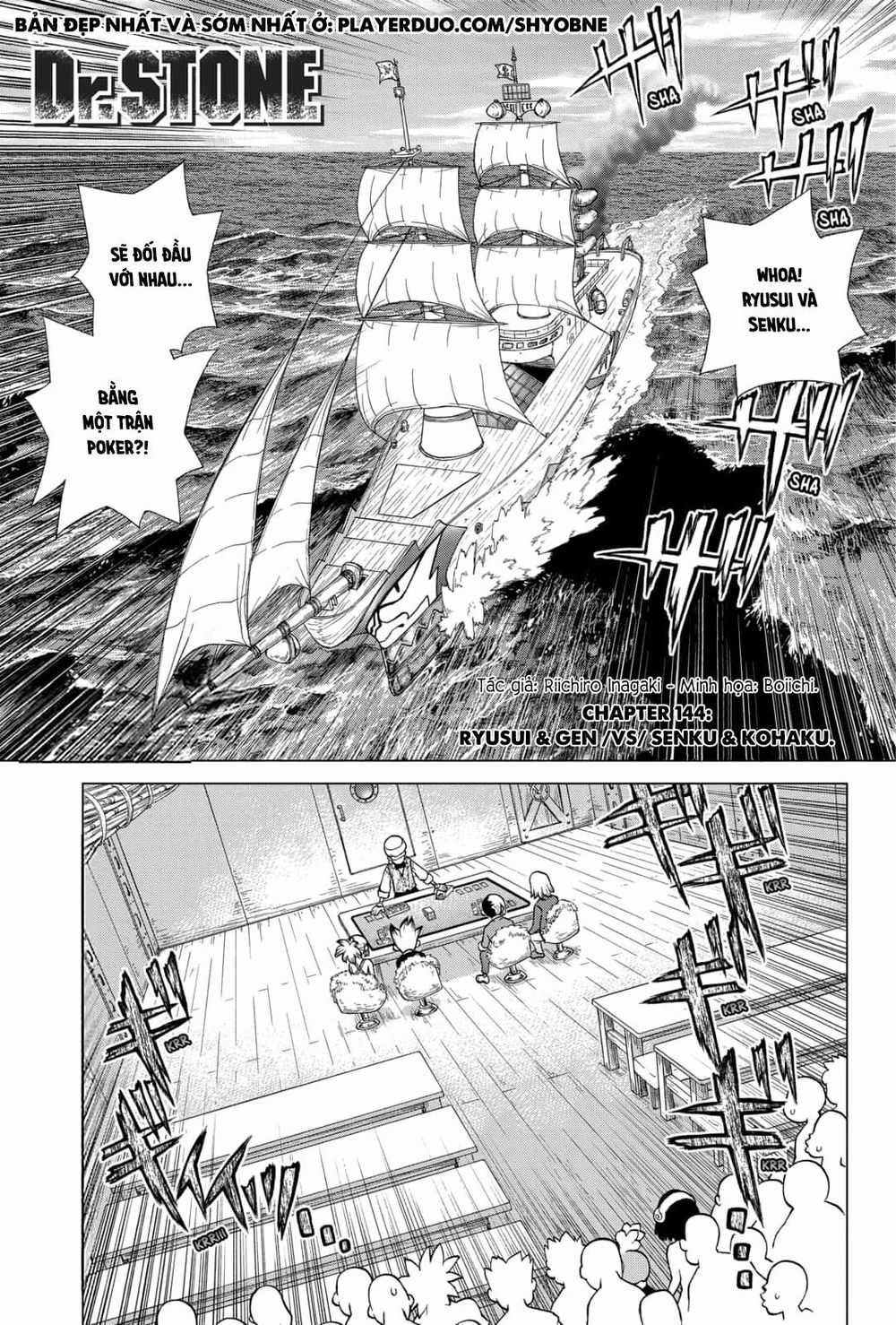 Dr.stone Chapter 144 trang 1