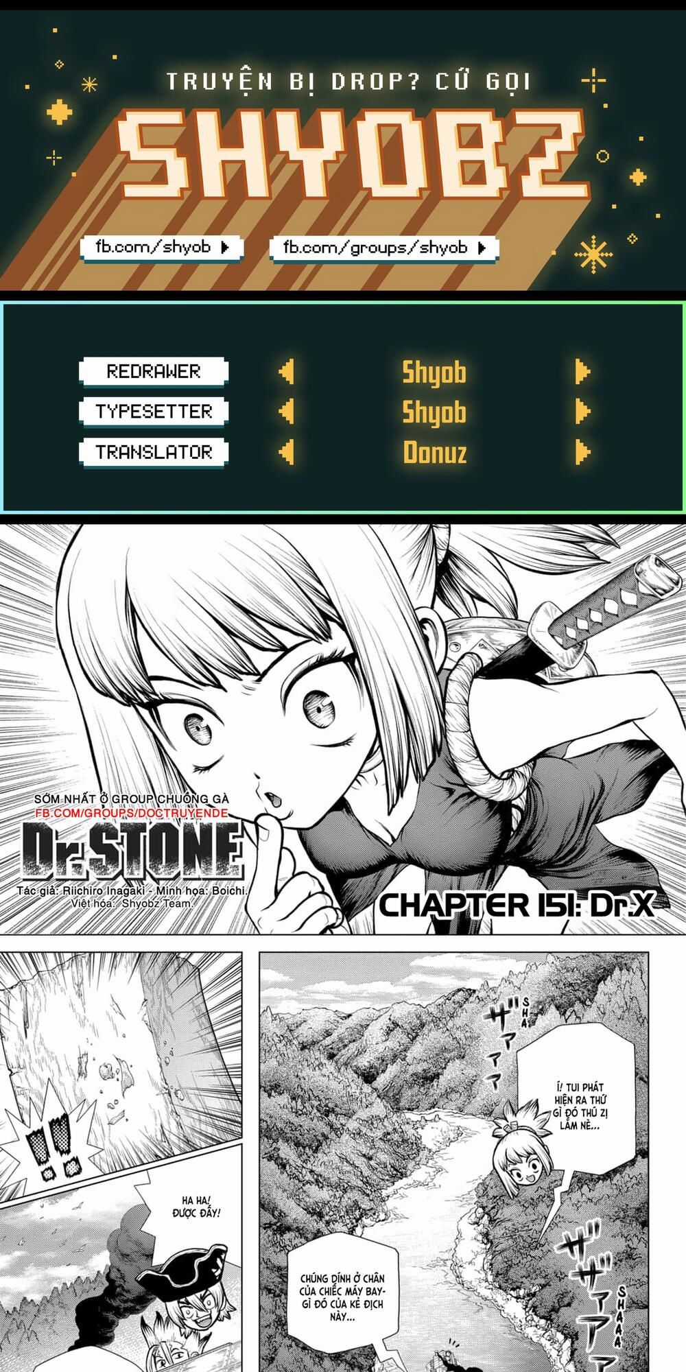 Dr.stone Chapter 151 trang 0