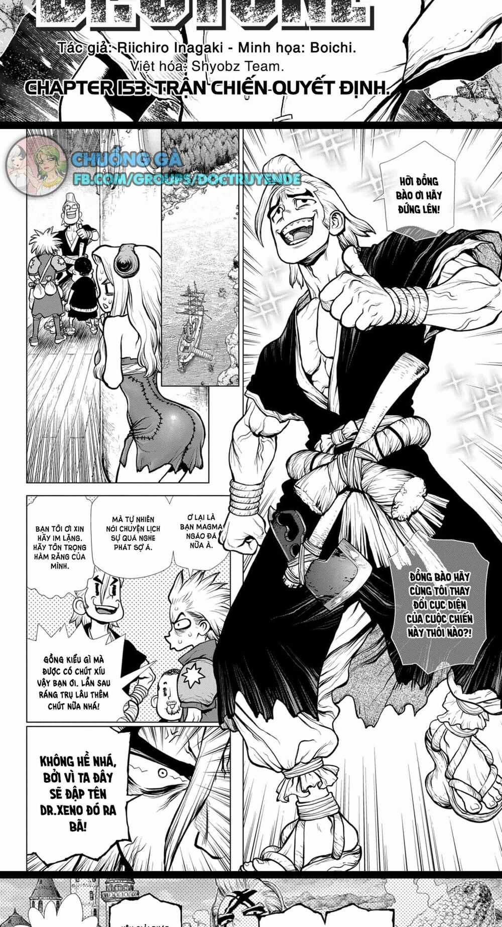 Dr.stone Chapter 153 trang 1