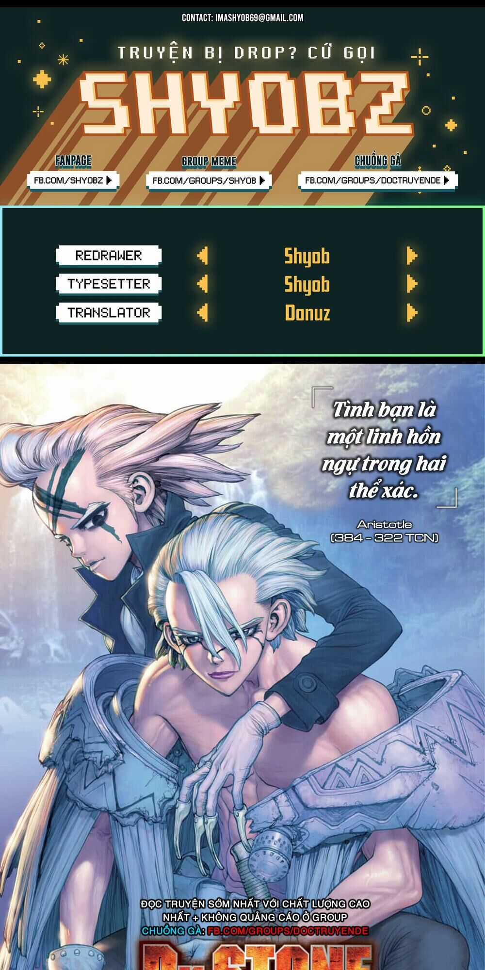 Dr.stone Chapter 158 trang 0