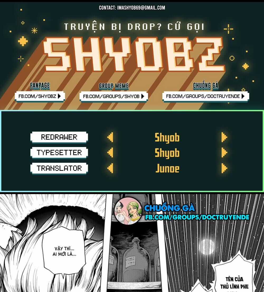 Dr.stone Chapter 159 trang 0