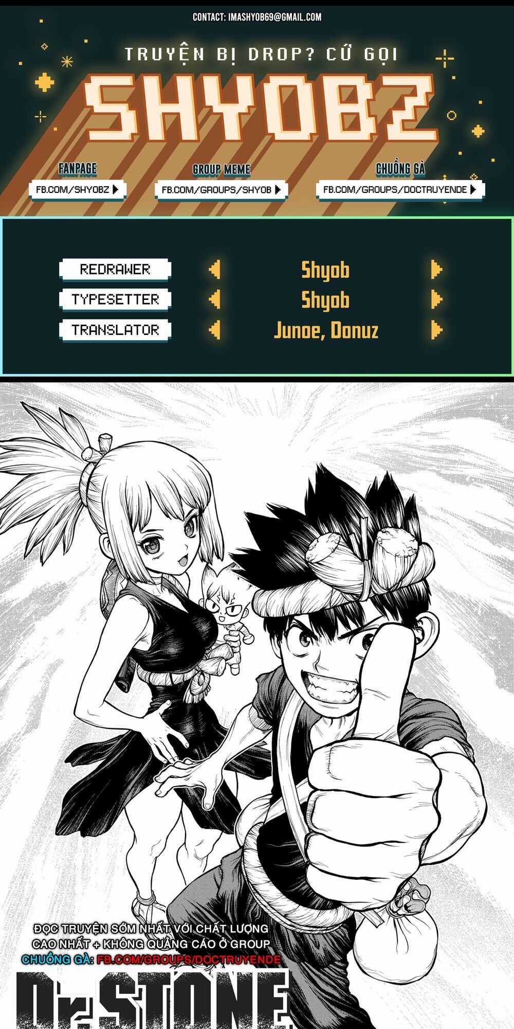Dr.stone Chapter 161 trang 0