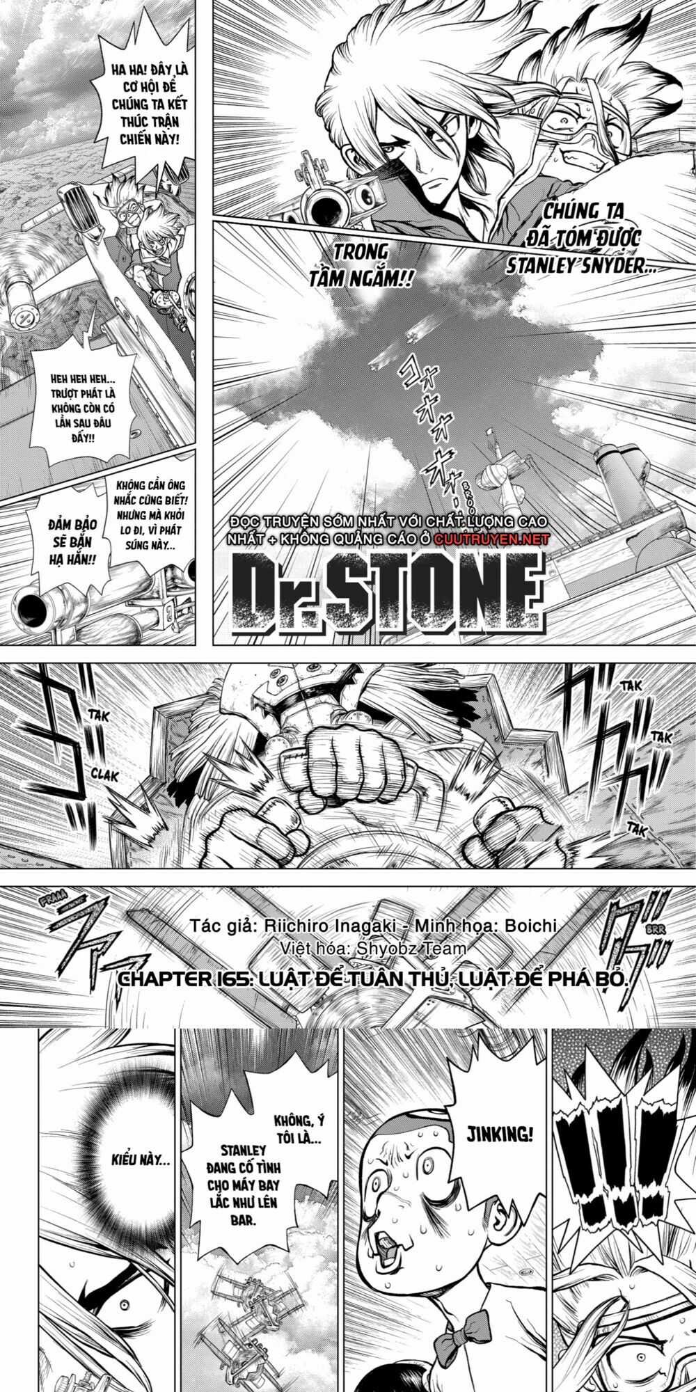 Dr.stone Chapter 165 trang 0