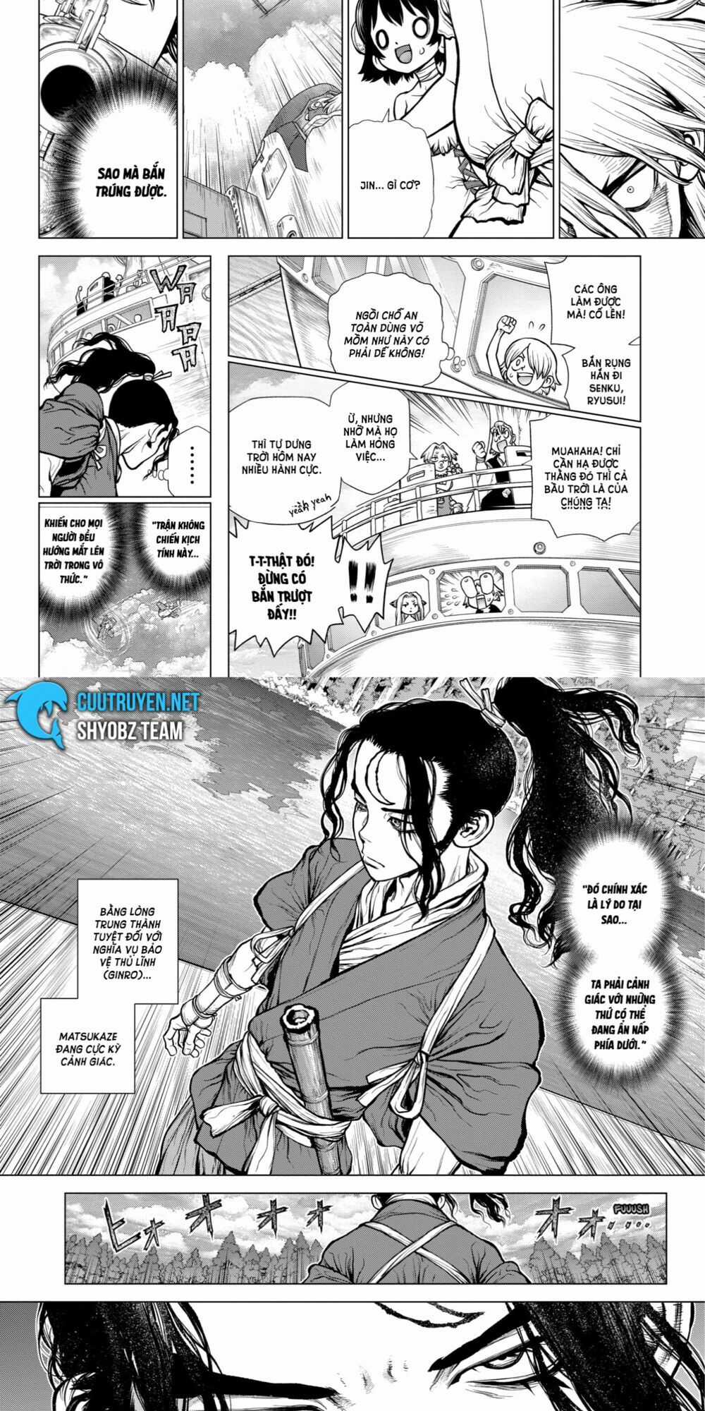 Dr.stone Chapter 165 trang 1